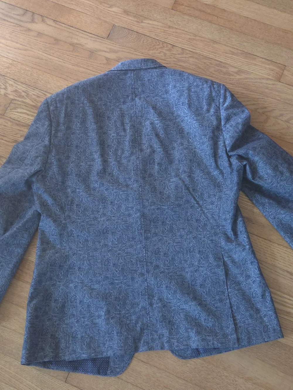 Van Heusen Blue Paisley Sport Coat